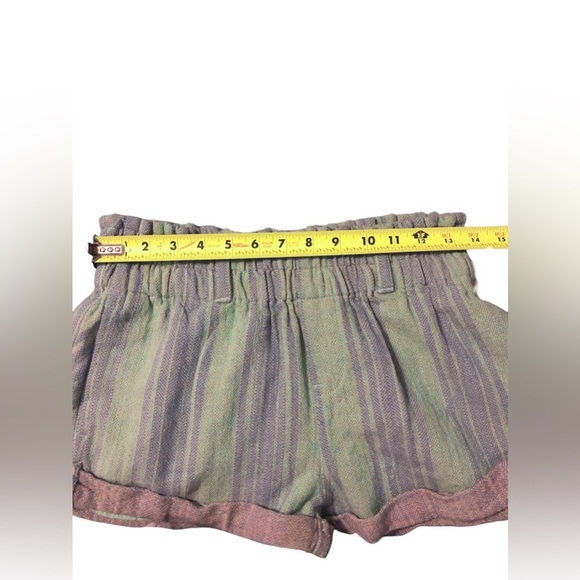 Free people We The Free Solar Flare Baja Striped Shorts size XS brand new - Picture 6 of 6